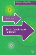 Book cover - Social Care Practice in Context