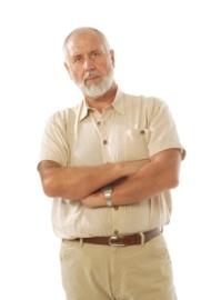 Man with arms folded